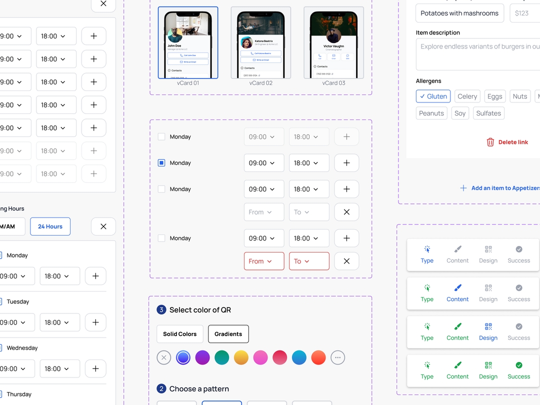 QR UI Library