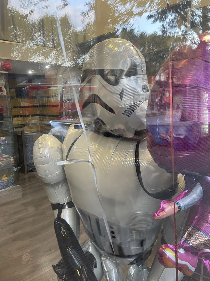 Photo of inflatable stormtrooper